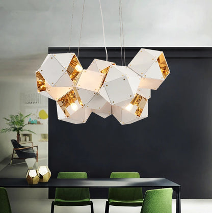 Modern LED chandelier Nordic suspended lamp loft deco lighting fixtures living room suspension luminaires bedroom hanging lights