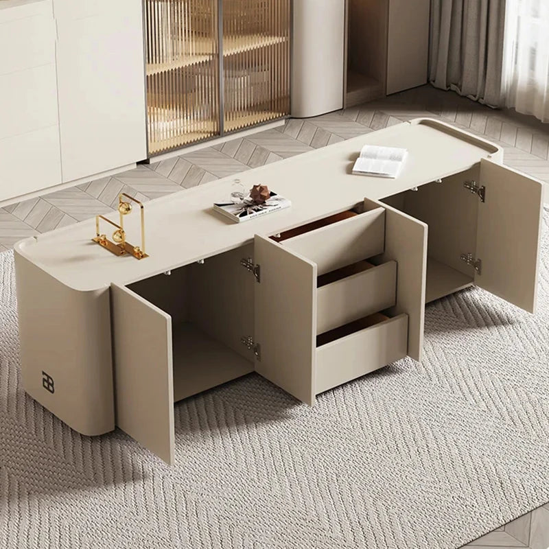 Modern Office Desk Table Cabinet Standing Executive Drawers Computer Workbench Desk Organizer Escritorio Gaming Modern Furniture