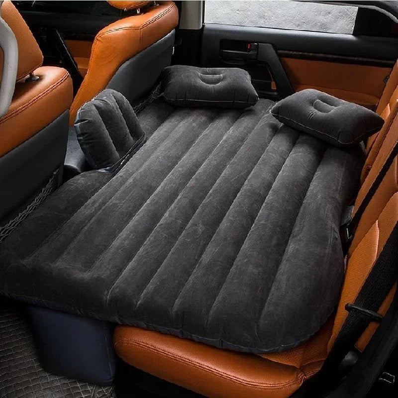 Universal Car Air Inflatable Travel Mattress Bed Cushion For Back Seat SUV MPV Multifunctional Sofa Pillow Outdoor Camping Mat