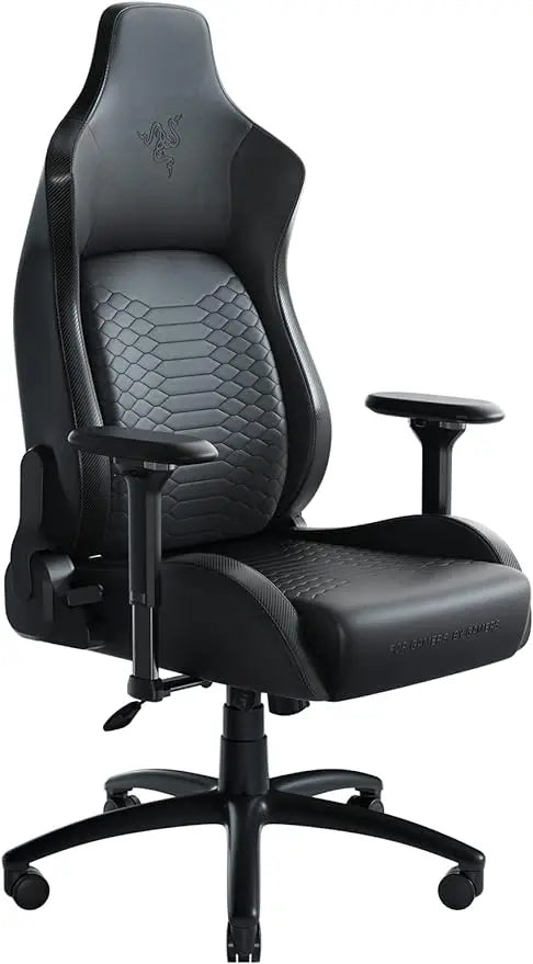 Razer Iskur XL Gaming Chair: Ergonomic Lumbar Support System - Multi-Layered Synthetic Leather Foam Cushions - Engineered to Car