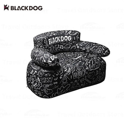 Naturehike-BLACKDOG Square Stool 1-2Persons Camping Lazy Sofa Outdoor or Interior Leisure Air Chair Beach Mat Travel Party Kids