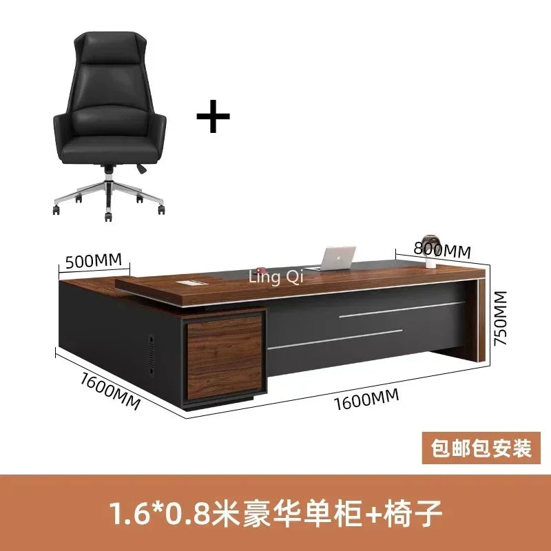 Conference L Shaped Office Desk Wood Vanity Mid Century Modern Computer Desks Long Conference Mesa Escritorio Office Furniture