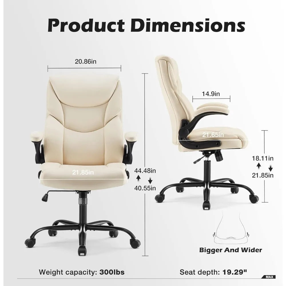 Ergonomic Chair for Office Chairs & Sofas Cream Black Chaise Gaming Chairs Free Shipping Soft Padded Wheels Adjustable Height