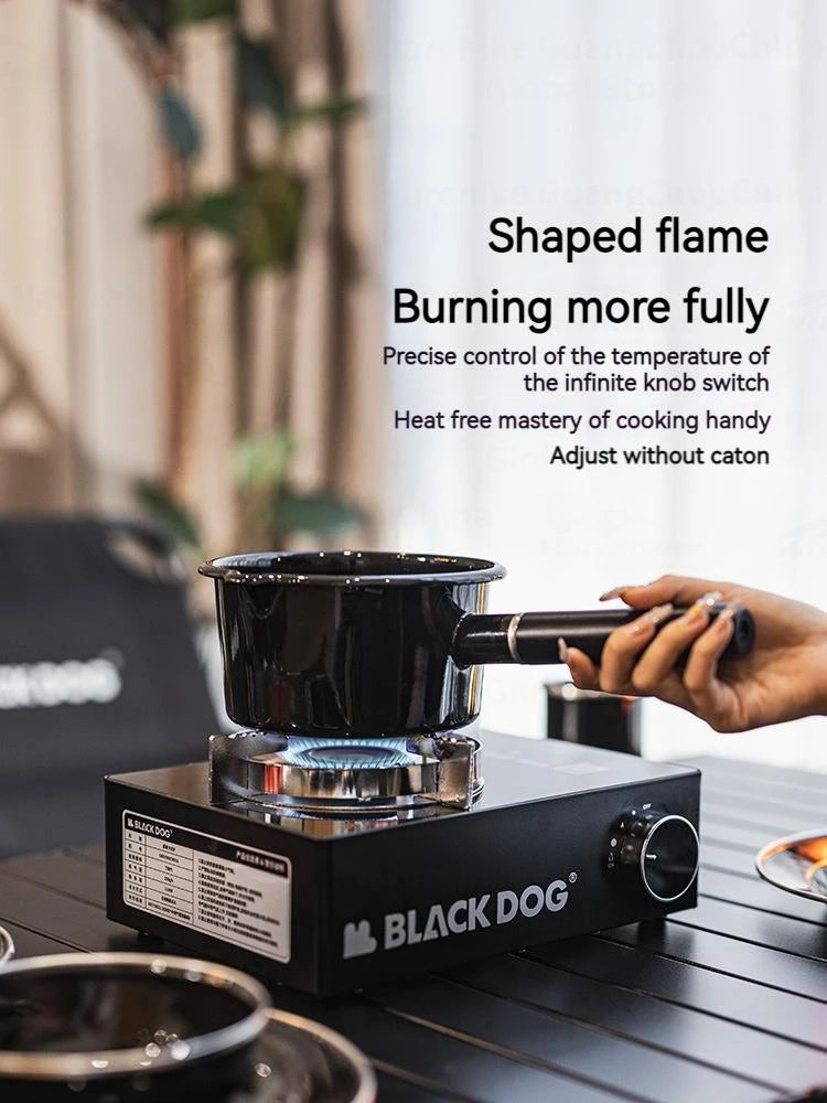 Naturehike BLACKDOG Outdoor Cassette Stove Gas Tank Portable Camping Picnic BBQ Equipment Cookware 3500W Burner Portable Furnace