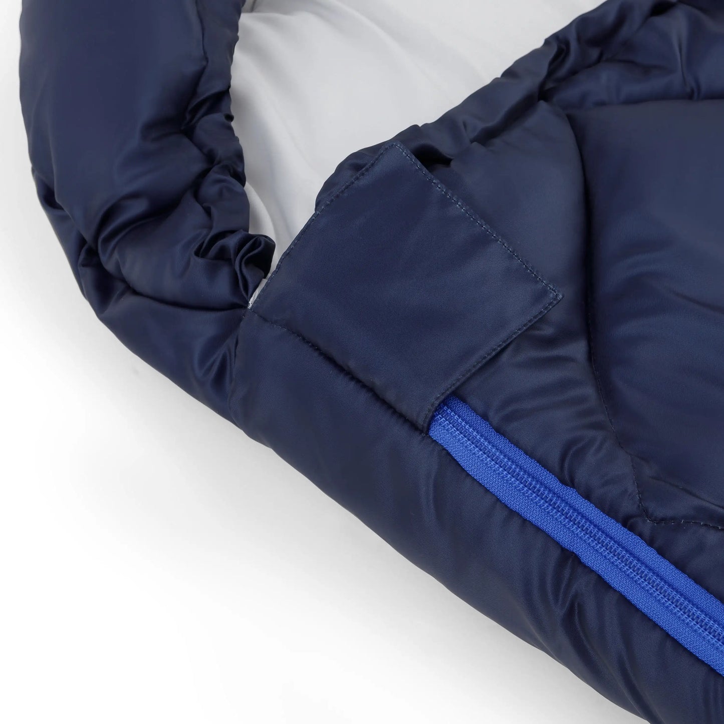 40F Double Sleeping Bag – Navy Blue (85 in. X 62 in.) Adjustable and Large Size for Easy Portability Soft and Breathable