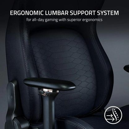 Razer Iskur XL Gaming Chair: Ergonomic Lumbar Support System - Multi-Layered Synthetic Leather Foam Cushions - Engineered to Car