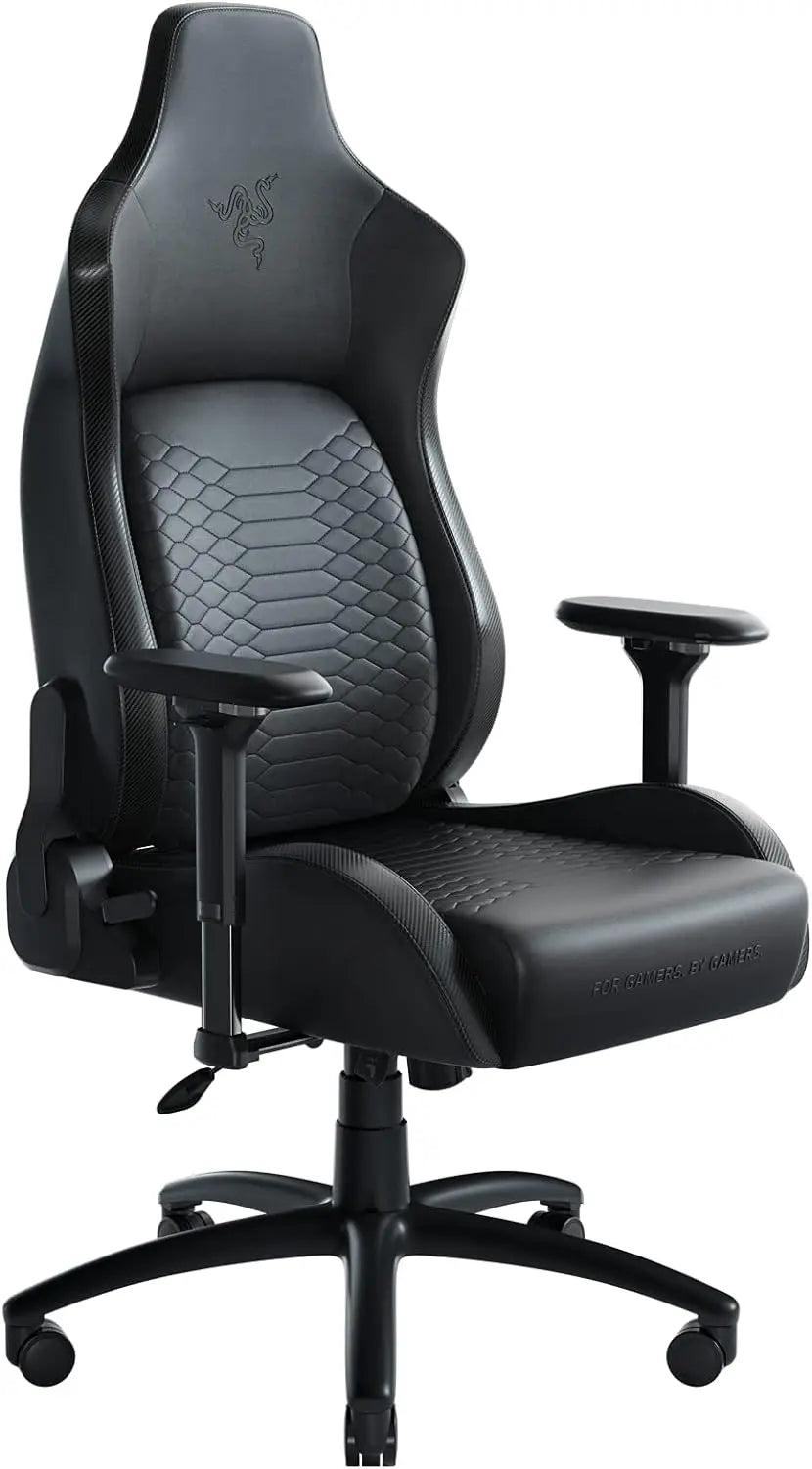 Razer Iskur XL Gaming Chair: Ergonomic Lumbar Support System - Multi-Layered Synthetic Leather Foam Cushions - Engineered to Car