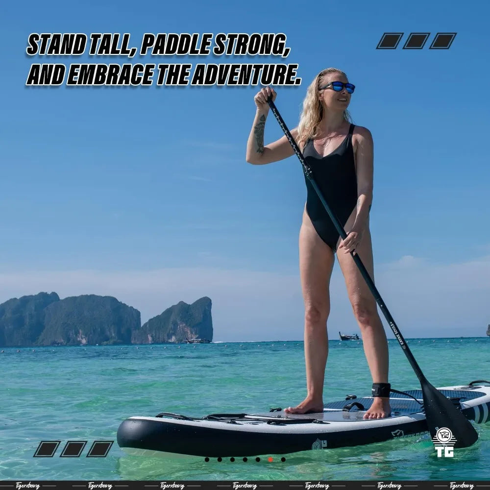 Inflatable Paddle Board With Premium SUP Board Accessories Allround Paddle Boards for Adults/Kids Wakeboard Surfboard Padel Surf